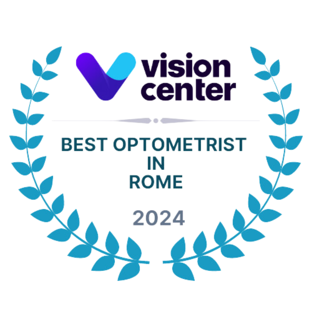 Vision center best optometrist in Rome, GA 2024 award
